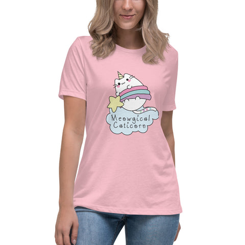 Meowgical Unicorn - Women's Relaxed T-Shirt